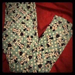 🔥LulaRoe Leggings. Disney TC Disney Minnie Mouse